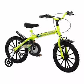 Bicicleta Infantil Track Bike Dino Neon Aro 16 Até 30Kg