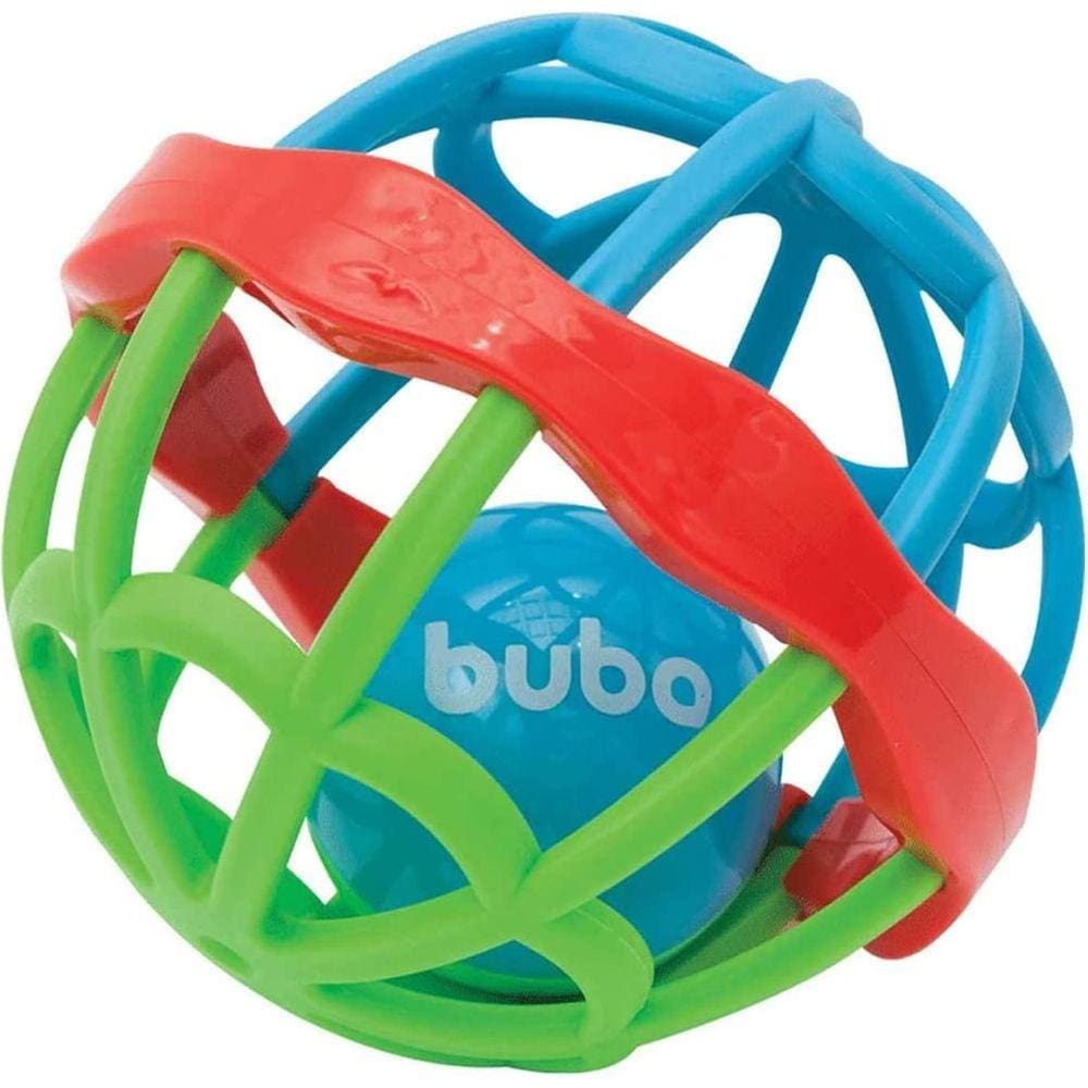 Baby Ball Com Chocalho Buba +3M Bpa Free