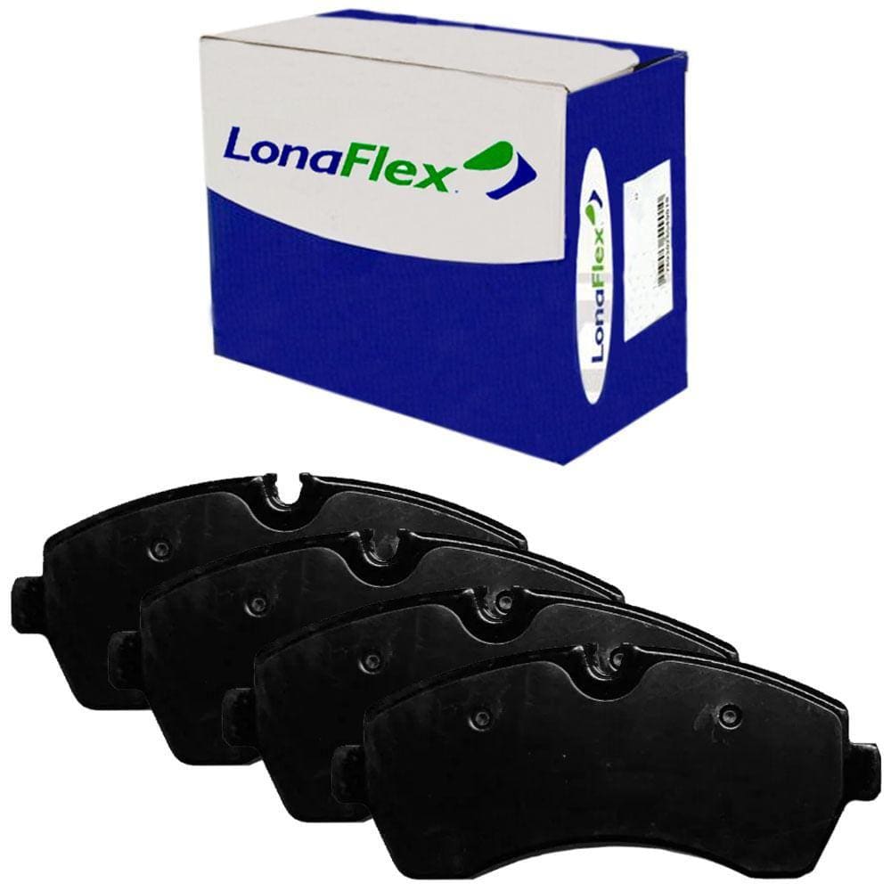 Kit Pastilha Freio Sprinter 515 2012 a 2019 Dianteira Brembo Lonaflex P661