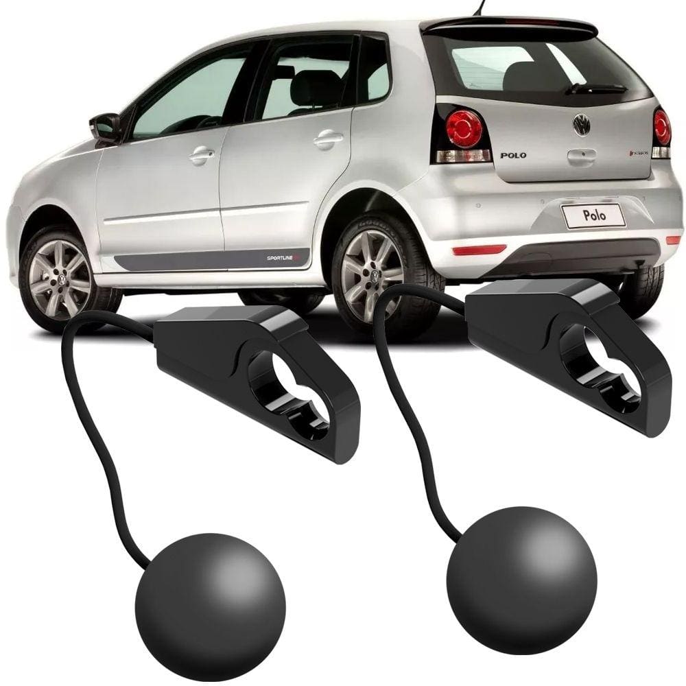 Par Cordão Para Tampão do Porta Malas Polo Hatch 2007 2008 2009 2010 2011 2012 2013 2014 2015