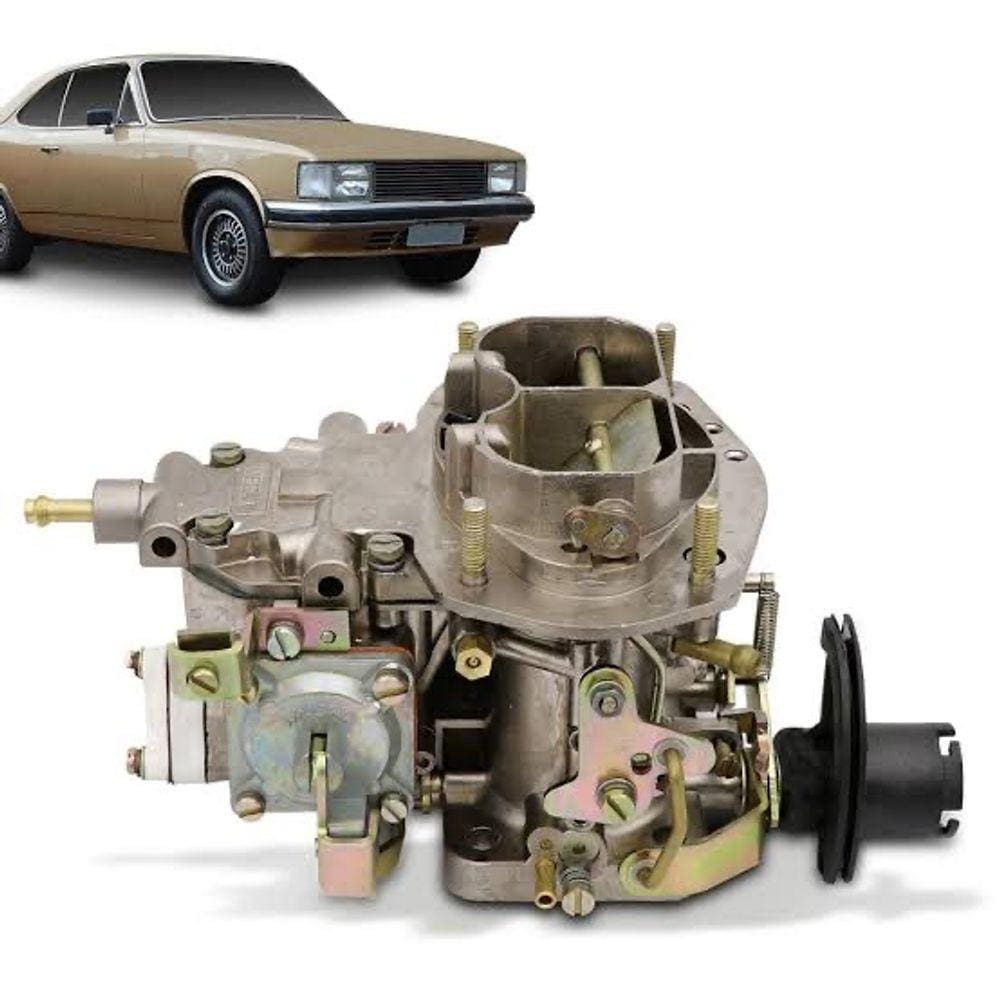 Carburador Gm Opala 6Cil.1984/ Alcool -Solex Duplo H 34Seie