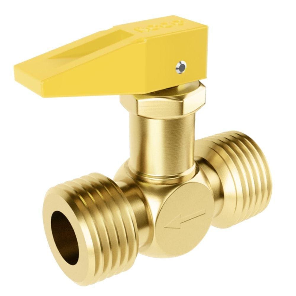 Registro Corta Fogo 1/2Npt M X 3/8 Tm Duplo Pressao 7 Bar Roco