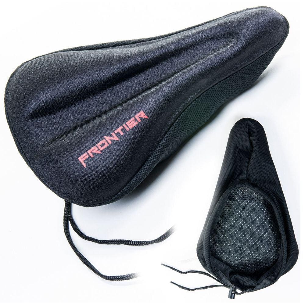 Capa de Selim Em Gel para Bicicleta Mtb Com Cavidade 280x200mm Frontier
