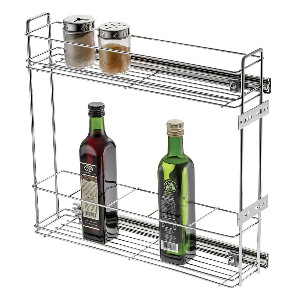 Porta Garrafas De Embutir Deslizante Slim Schmitt 47x12x43cm