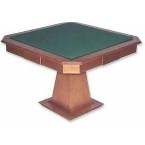 Mesa Quadrada Carteado Baralho Cartas Poker Com 4 Gavetas