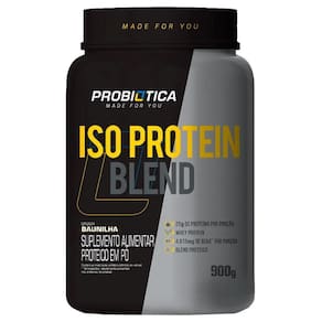 Iso Protein Blend Pote 900G Baunilha Probiotica