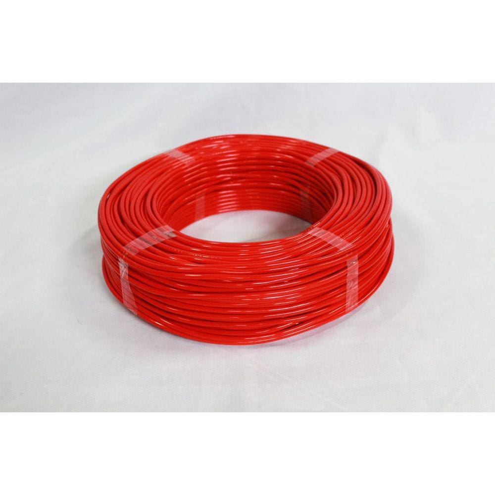 Fio Flexível 4mm 100 Mts Vermelho NOVA ELETRO
