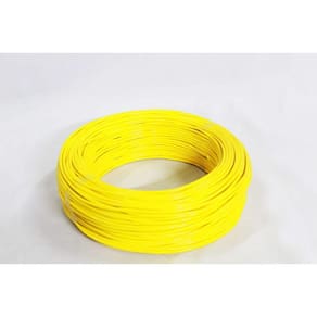 Fio Flexível 6mm 100 Mts Amarelo NOVA ELETRO