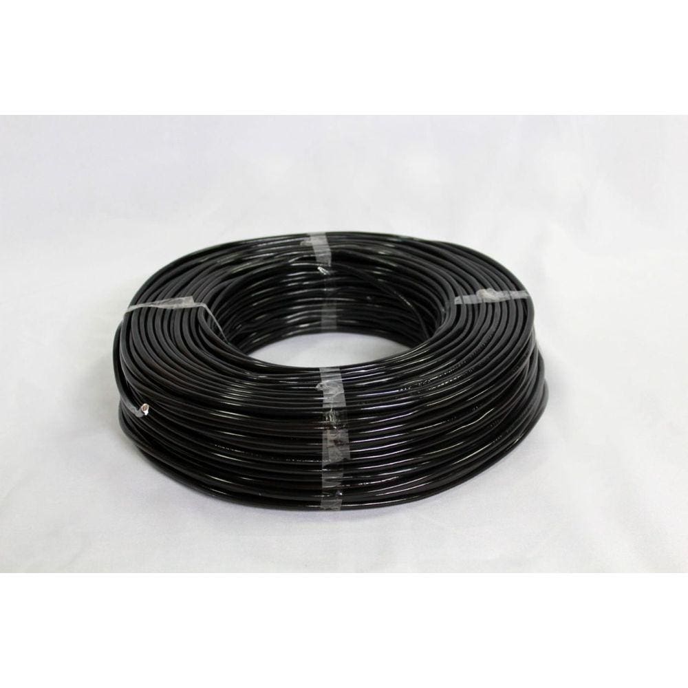 Fio Flexível 4mm 100 Mts Preto NOVA ELETRO
