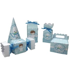 Kit Festa Fácil Batizado Decoração e Lembrancinhas de Luxo