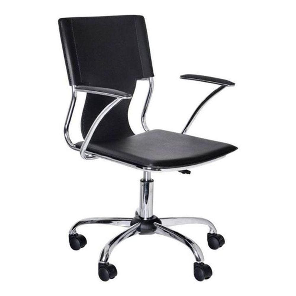Cadeira Escritorio Smart Design 94X55X56Cm Até 100Kg - Preto