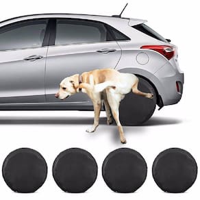 Capa Roda Pneu Anti Xixi Cachorro Impermeável Aro 17