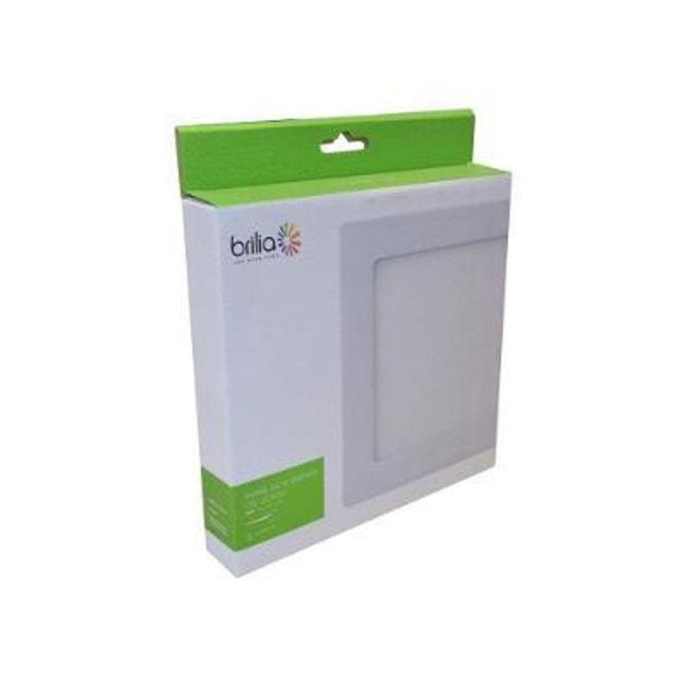 Painel Led Sobrepor Brilia 439364 Quadrado 29X29 24W 3000K