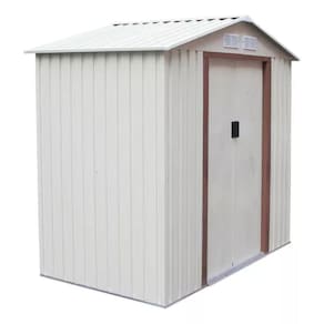 Depósito Abrigo De Jardim Abrigo Em Aço 201x121x190cm Deluxe