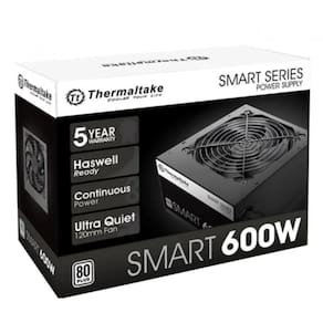 Fonte Thermaltake Smart Series 600W, 80 Plus White Pfc Ativo