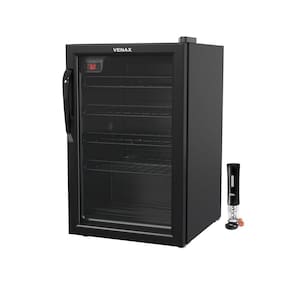 Adega 24 Garrafas Climatizada 82L NGV 100 220V Venax com Abridor Elétrico Preto