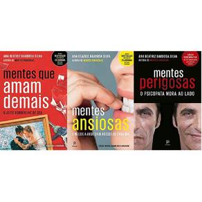 Kit 3 Livros Ana Beatriz Barbosa Mentes Que Amam Demais +