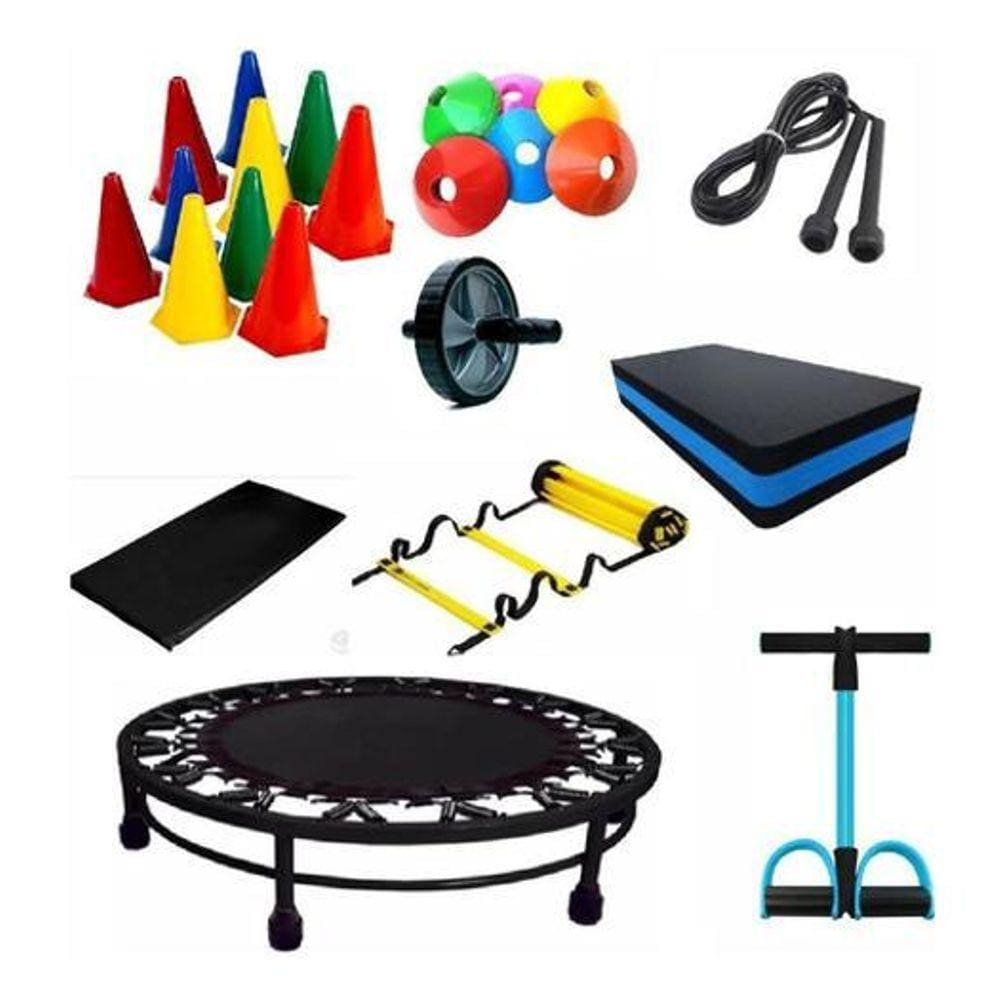 Kit Aeróbico Funcional E Fortalecimento Completo Para Treino