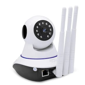 Babá Eletrônica Câmera Wi-Fi Visão Noturna Microfone Sem Fio