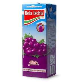 Suco Pronto De Uva Bela Ischia 200Ml Pack Com 27Uni
