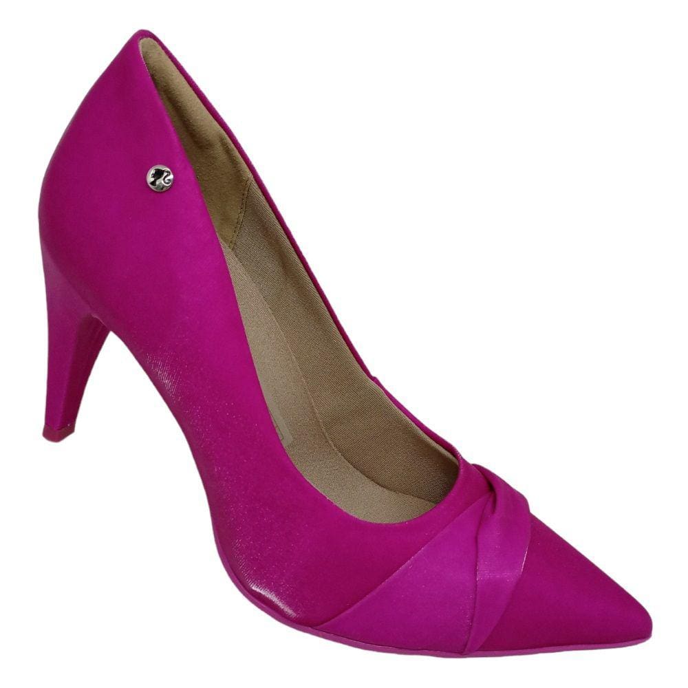 Sapato Scarpin Barbie Piccadilly 750017 Feminino - Rosa Metal