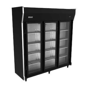 Balcão Auto Serviço Frios e Laticínios 3 Portas Preto VREV30 220V - Venâncio