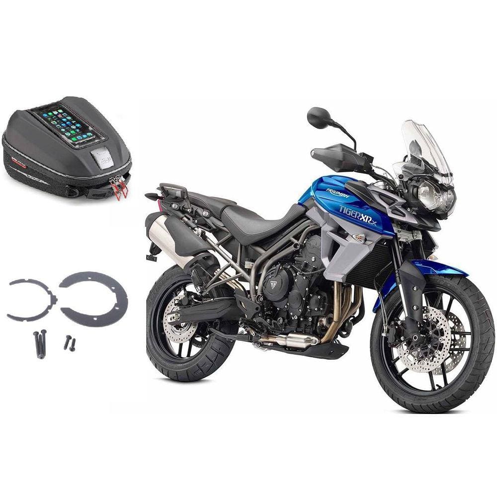 Bolsa Tanque Givi St611 + Bocal Givi Bf02 Tiger 800/900/1200