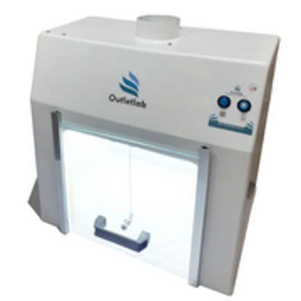 Capela Para Exaustão De Gases 50 Em Fibra De Vidro 220V