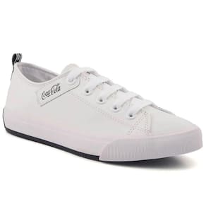Tenis Casual Feminino Chuteirinha Couro Coca Cola CC1902