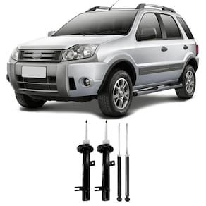 04 Amortecedores Ford Ecosport 4x4 (4WD) Dianteiro e Traseiro 2003 a 2012