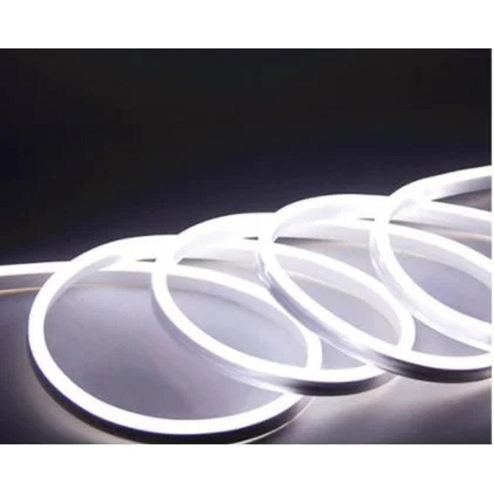 Mangueira De Led Flexivel Neon 220v Com 30 Mts Bf+ Conector