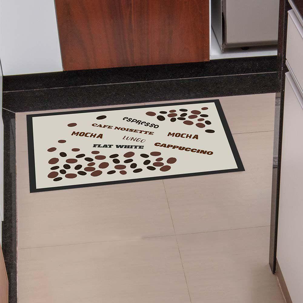Tapete de Cozinha Kacyumara 50x70cm Decore Café Joo