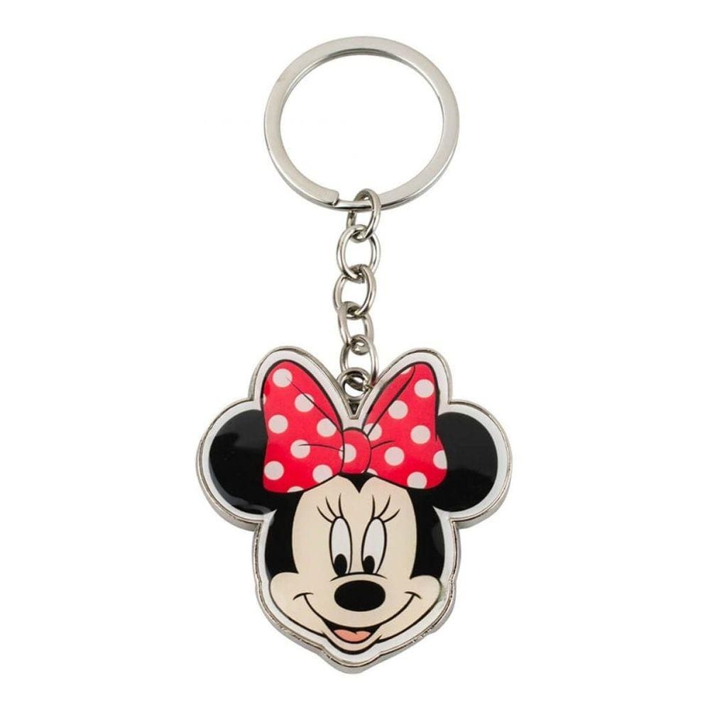 Chaveiro Chaveirinho Infantil De Metal Minnie Mouse Disney