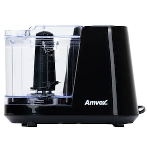 Mini Processador Amvox Apr 1001 Triturador 100w Preto 220V