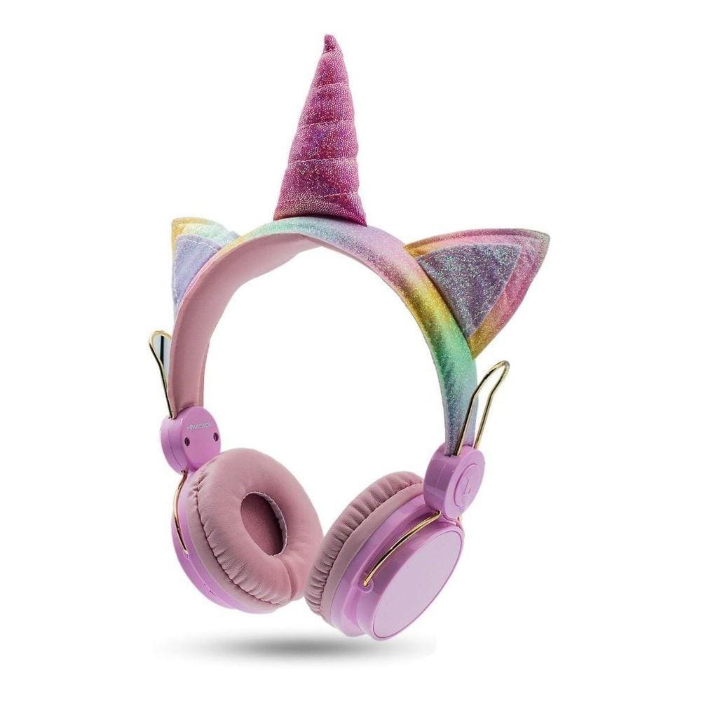 Fone De Ouvido Headphones De Unicórnio 7 Cores Ah-007