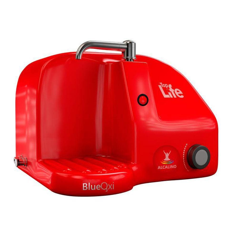 Purificador De Água Top Life Blueoxi 2 Em 1 Vermelho 127V
