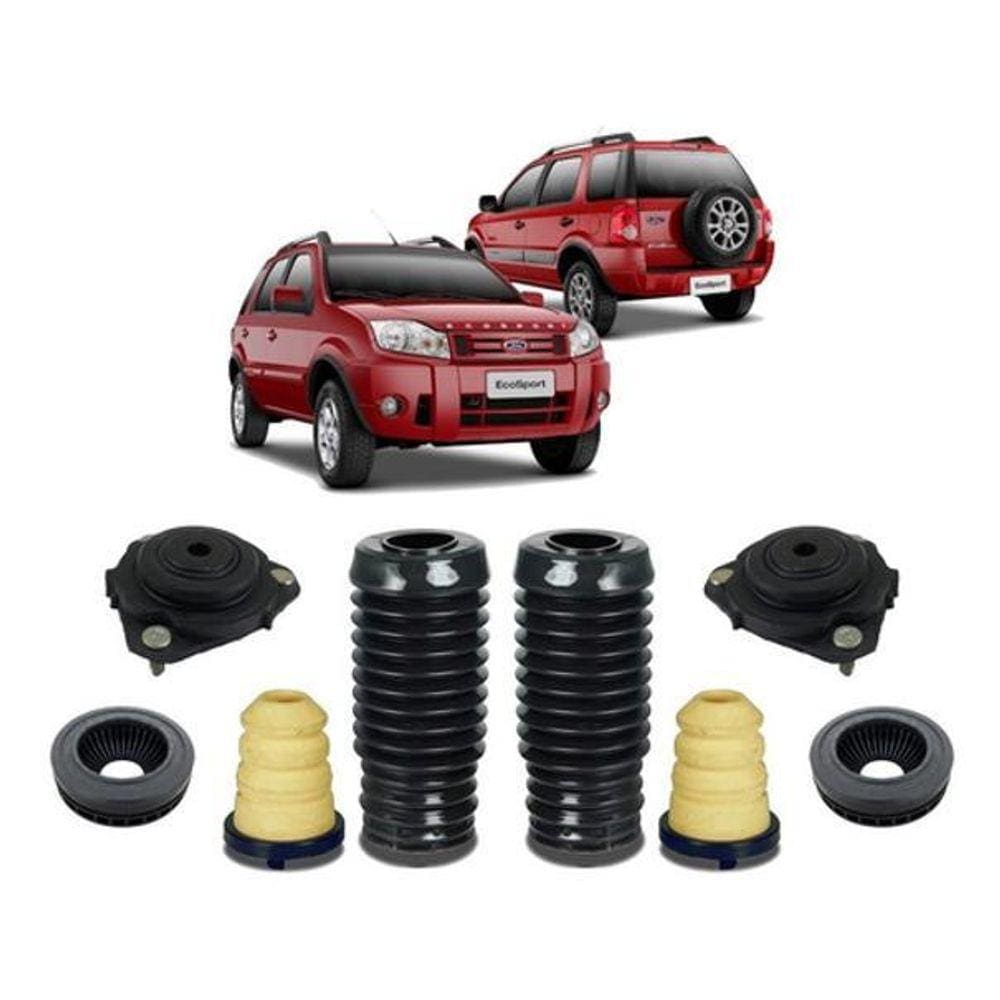 Par Kit Coxim Batente Dianteiro Ecosport 2006 2007 2008 2009