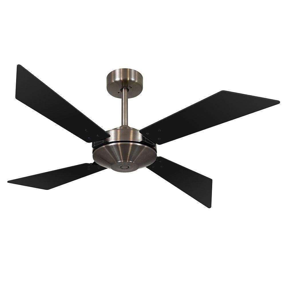 Ventilador De Teto Volare Bronze 4 Pás Preto 110V
