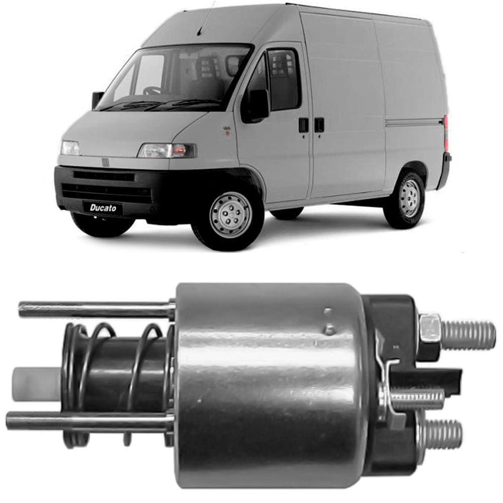Relé Solenoide Partida 12v Fiat Ducato 2.8 97 A 2009 Zm 3395