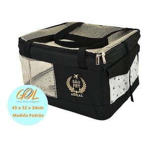 Bolsa Aerea Sao Pet - Cia Gol - Preta