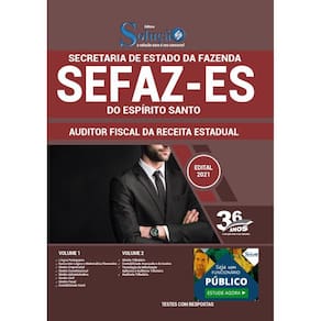 Apostila Sefaz Es - Auditor Fiscal Da Receita Estadual