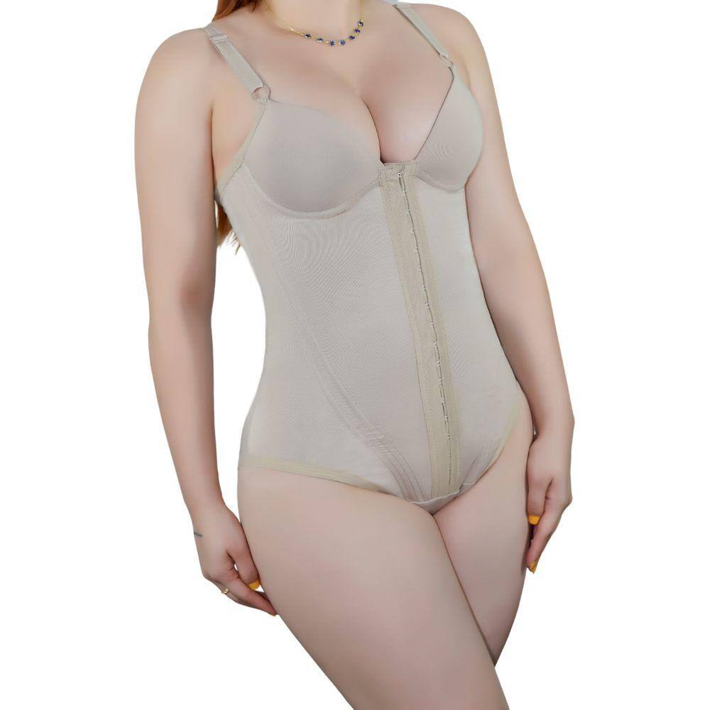 Body Alta Compressão das Famosas Efeito Silicone
