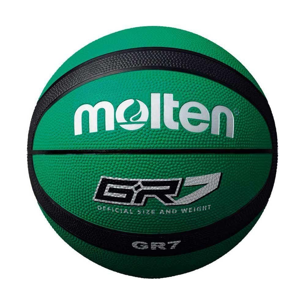 Bola De Basquete Molten Gr7 Rubber Cover Basketball Verde/preto Tamanho único