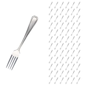 Kit Casa Garfo Inox Reforçado 72 Pçs Bar / Restaurante
