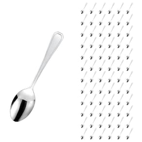 Kit Casa Colher Inox Reforçada 72 Pçs Bar / Restaurante