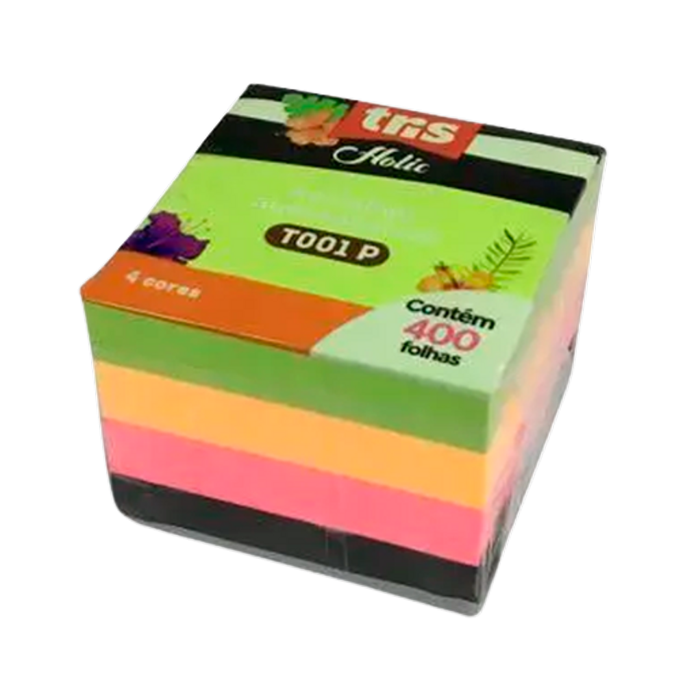Nota Autoadesiva Tris Holic Tropical 400 folhas