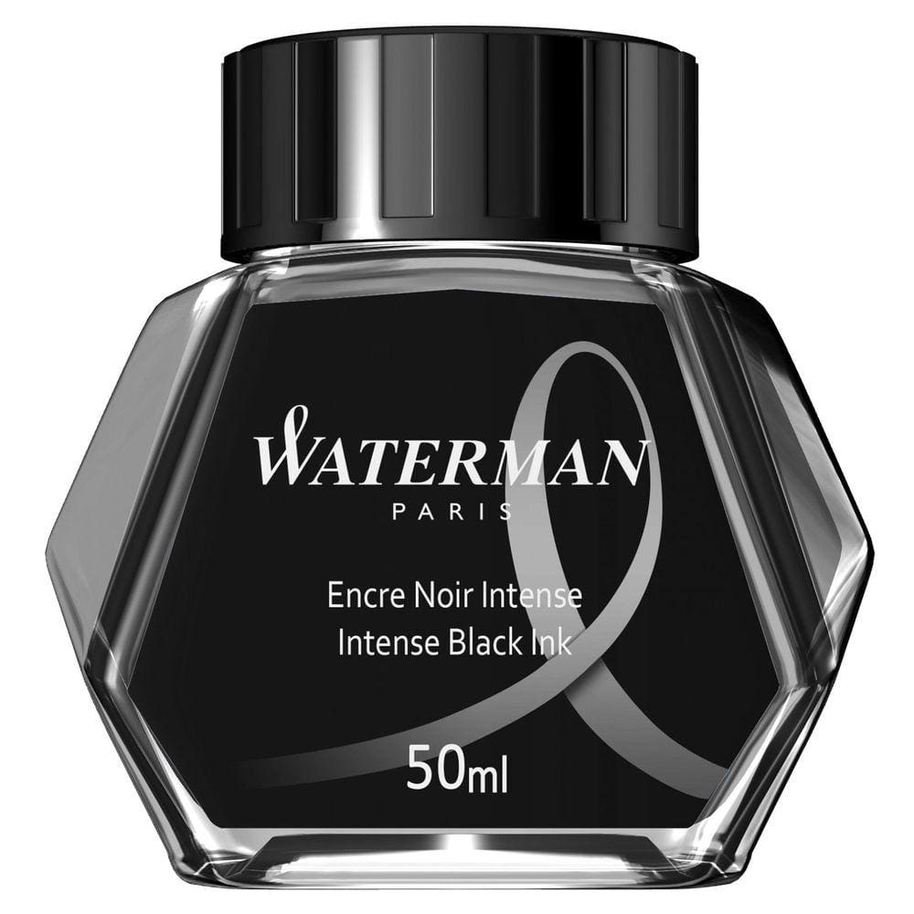 Vidro De Tinta Waterman Negro S0110710  1950378