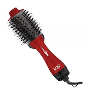 Kit Escova Alisadora Modeladora Trend Íon 110V + Escova