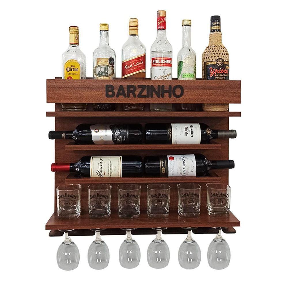 Barzinho Adega Parede - Barzinho - 60 X 51 Imbuia