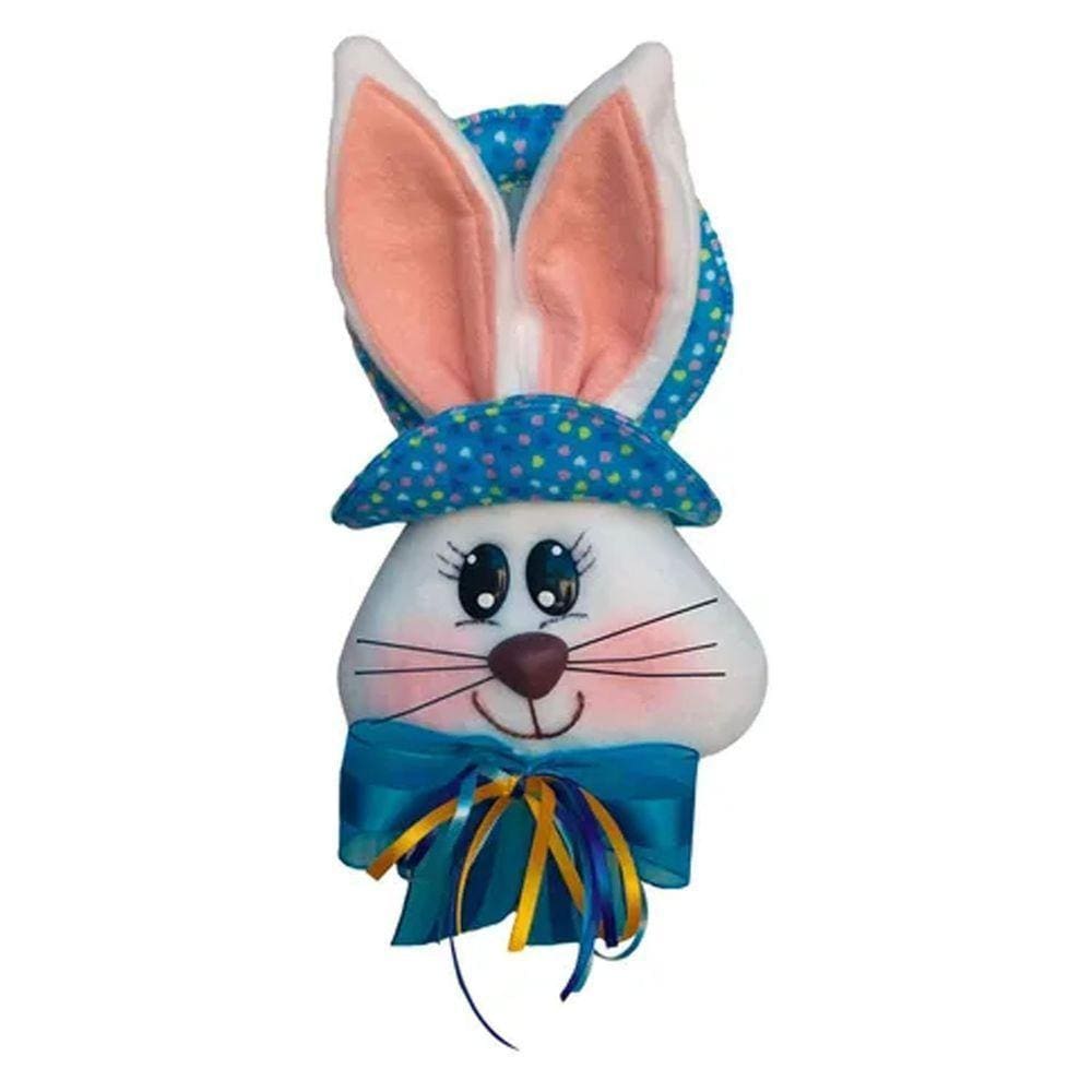 Enfeite Decorativo Para Trinco Coelho De Páscoa 23cm